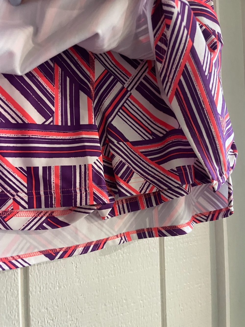 ADIDAS NWT Girl’s Purple & Orange Skort - XL - Picture 3 of 8